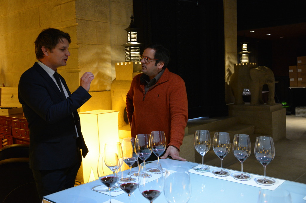 Tasting Cos with Aymeric de Gironde
